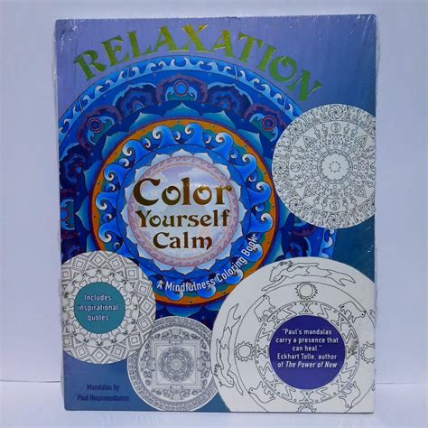 Relaxation A Mindfulness Coloring Book Color Yourself Calm Series Doc