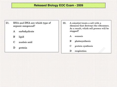 Released Biology Eoc Answers Kindle Editon