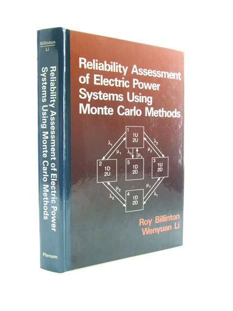 Reliability Assessment of Electrical Power Systems Using Monte Carlo Methods 1st Edition PDF