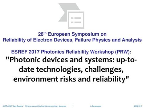 Reliability of Analogue Electron Systems Kindle Editon