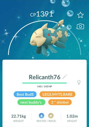 Relicanth Pokémon GO: Everything You Need to Know