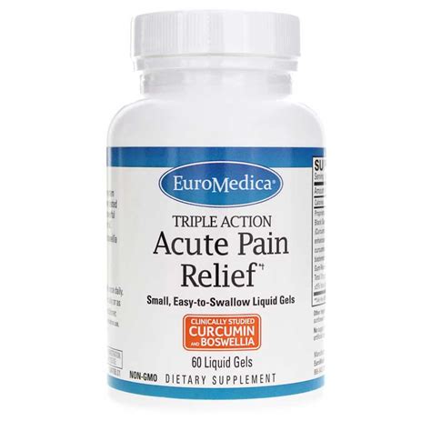 Relief from Acute Pain: