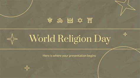 Religion Slides Template