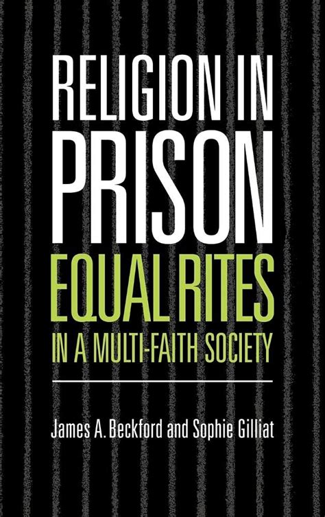 Religion in Prison Equal Rites in a Multi-Faith Society PDF