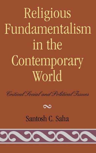 Religious Fundamentalism in the Contemporary World Critical Social and Political Issues Epub