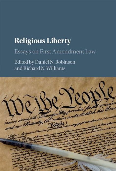 Religious Liberty Essays on First Amendment Law Reader