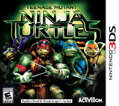 Relive the Teenage Mutant Ninja Turtles Experience on Nintendo 3DS!