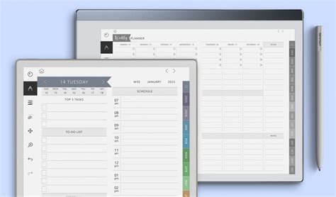 Remarkable Planner Templates Free