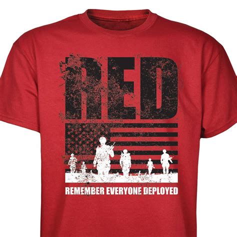 Remember Everyone Deployed Shirts: Honoring Our Troops