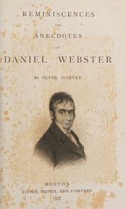 Reminiscences and Anecdotes of Daniel Webster PDF