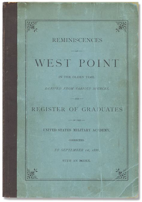 Reminiscences of West Point from September Epub