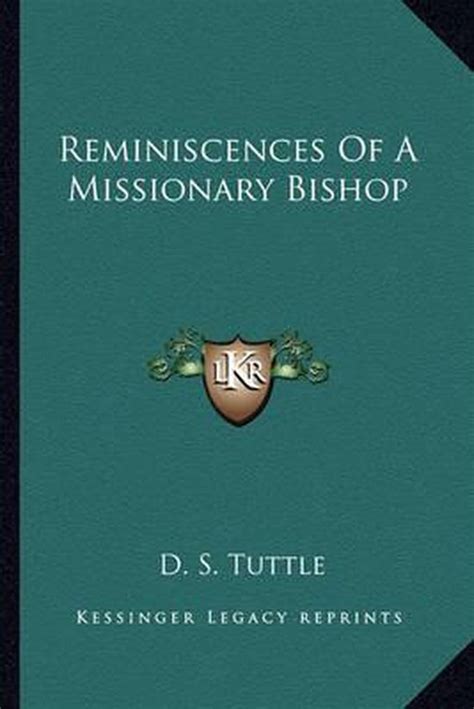 Reminiscences of a Missionary Bishop... Reader