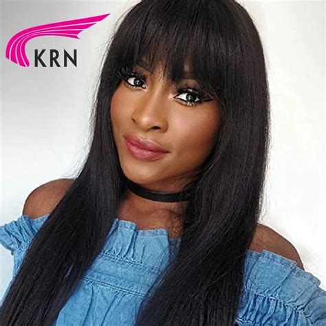 Remy Wigs with Bangs