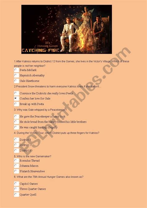 Renaissance Reader Catching Fire Quiz Answers Reader