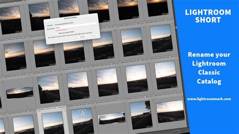 Rename Catalog Lightroom Classic