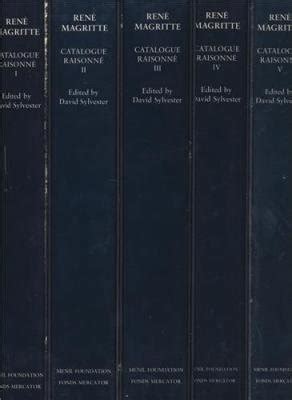 Rene Magritte Catalogue Raisonne Complete Set Volumes 1-5 PDF