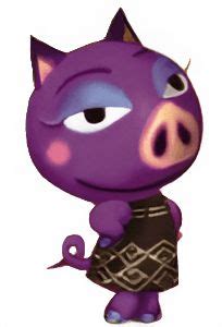 Renee is a snooty pig villager who loves fashion and interior design.