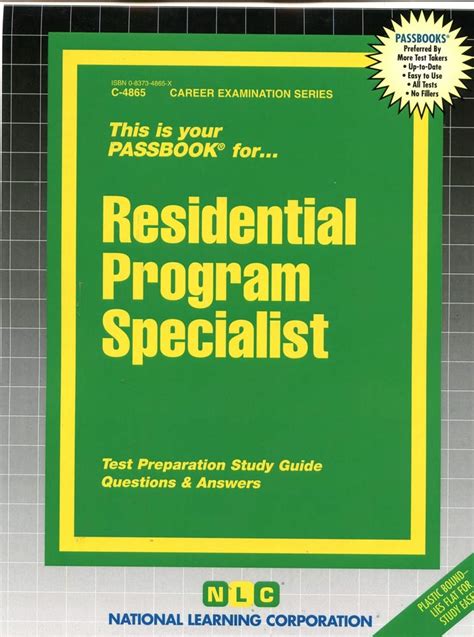 Rent Program SpecialistPassbooks Career Examination Ser C-53530 PDF