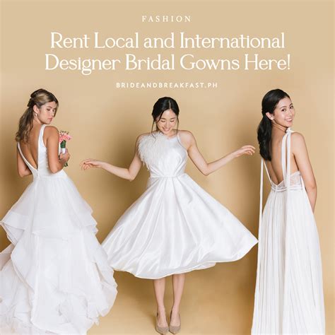 Rent a Wedding Dress Till Your Heart's Desire