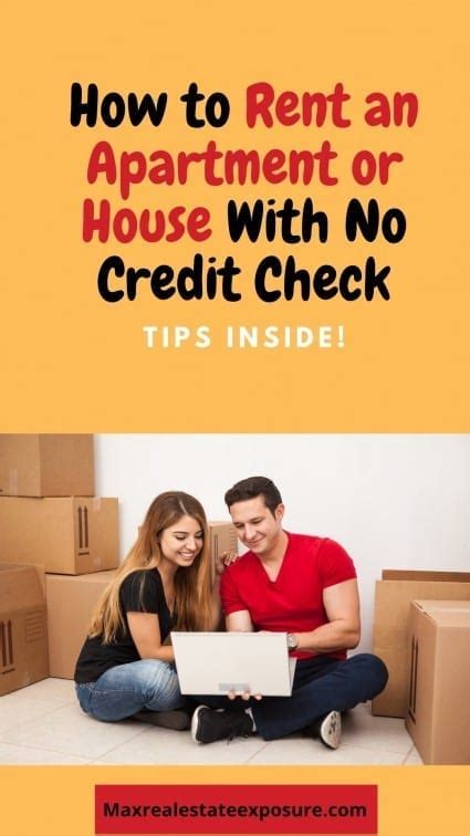 Rent with Ease: No Credit Check Required!