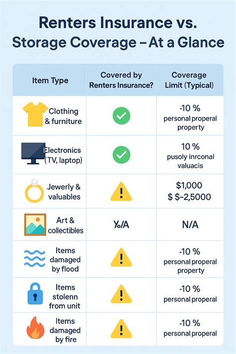 Renters Insurance for Storage Units: Protect Your Valuables in 100 Ways