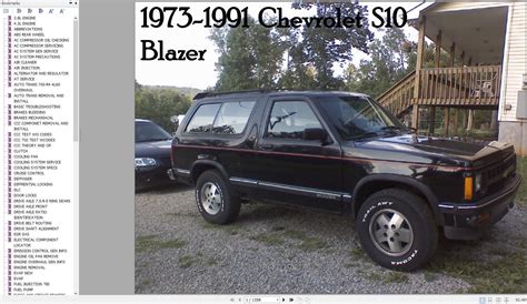 Repair Manual 1985 Chevy S10 Blazer PDF Kindle Editon