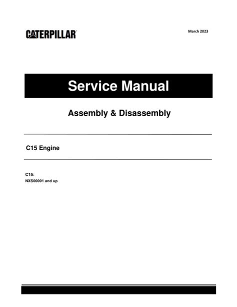 Repair Manual For C15 Cat Ebook Doc