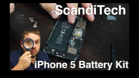 Replacement Battery iPhone ScandiTech Instructions PDF