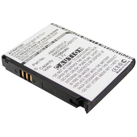 Replacement Generic Battery Samsung AB653850CA Reader