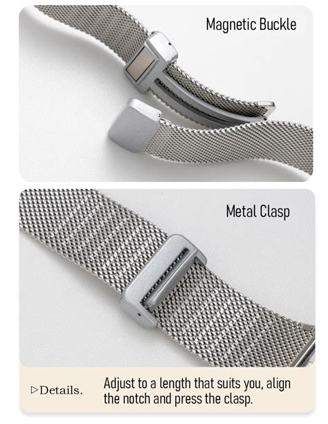 Replacement Stainless Milanese Magnetic Buckle PDF