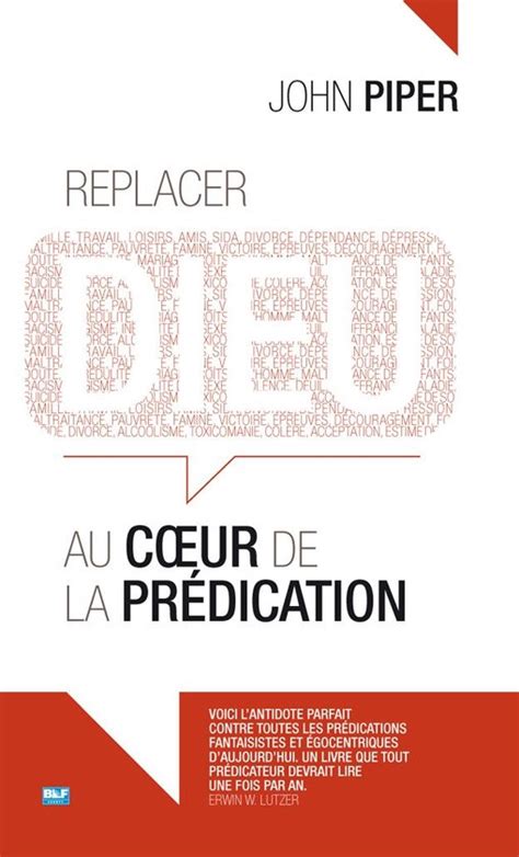 Replacer Dieu au coeur de la prédication French Edition Doc