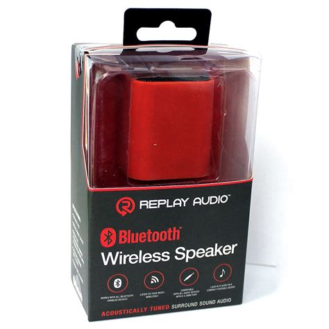 Replay Audio Wireless Bluetooth Speaker Doc