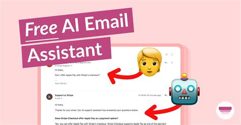 Replies from an AI assistant for free