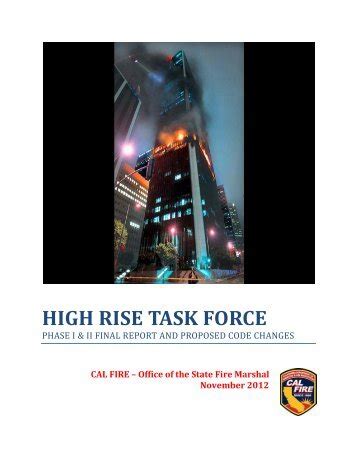 Report From The Fire Code Solutions Task Force Epub