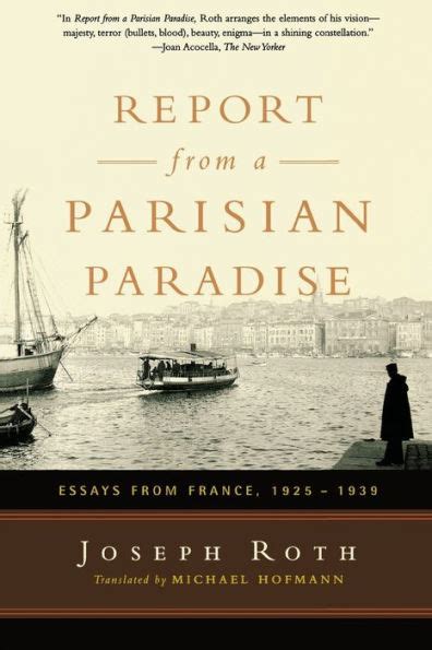Report From a Parisian Paradise Essays from France 1925-1939 Reader