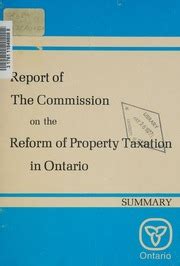 Report of Ontario Commission on Railway Taxation 1905... Kindle Editon