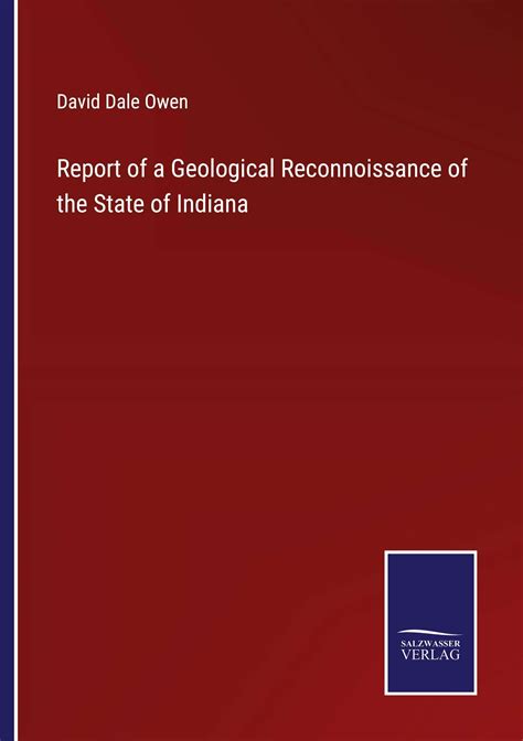 Report of a Geological Reconnoissance of the State of Indiana PDF