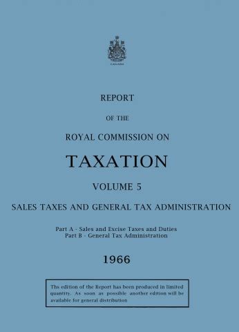 Report of the Commission on Taxation Epub