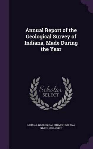 Report of the Geological Survey of Indiana Kindle Editon