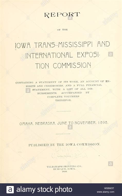 Report of the Iowa Trans-Mississippi and International Exposition Commission Containing a Statement PDF