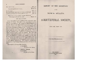 Report of the Secretary of the Iowa State Agricultural Society Reader