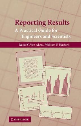 Reporting Results A Practical Guide for Engineers and Scientists PDF