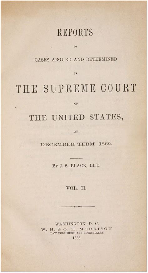 Reports of Cases Argued and Determined; V. 1-6 1864-69 Doc