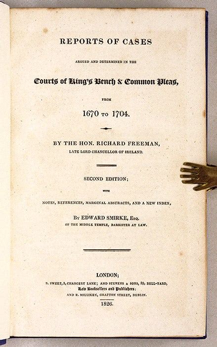 Reports of Cases Argued and Determined in the Court of King's Bench Volume 8; With Tabl Doc