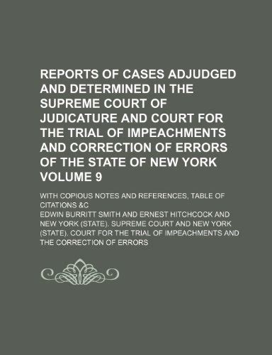 Reports of Cases Argued and Determined in the Supreme Court of Judicature and in the Court for the T Epub