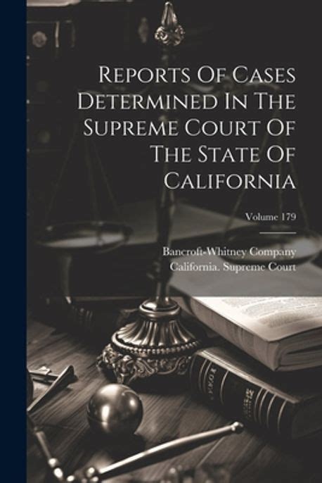 Reports of Cases Determined in the Supreme Court of the State of California Doc