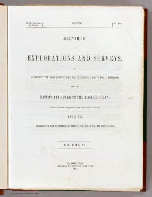 Reports of Explorations and Surveys Kindle Editon