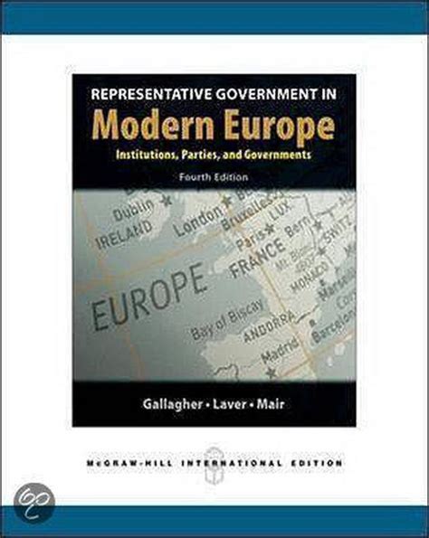 Representative Government in Modern Europe Michael Gallagher Michael Laver and Peter Mair PDF