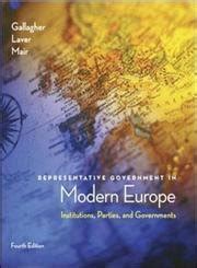 Representative Government in Modern Europe Michael Gallagher Michael Laver and Peter Mair PDF