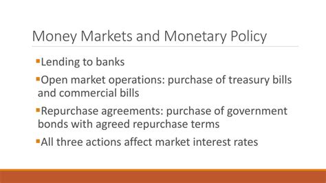 Repurchase Facility: A Monetary Policy Lifeline for Financial Markets